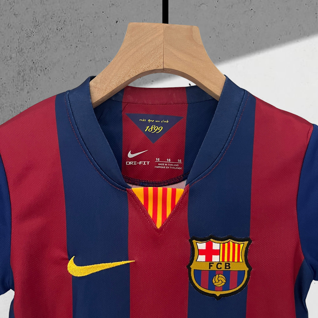 FC Barcelona 2014–2015 Heimtrikot für Kinder
