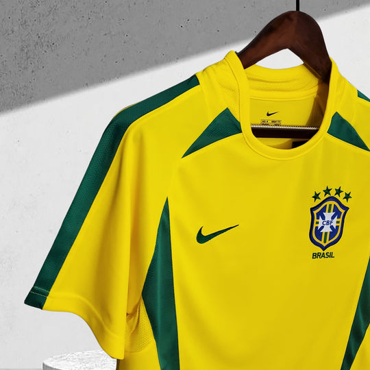 Brasilien 2002 Heimtrikot