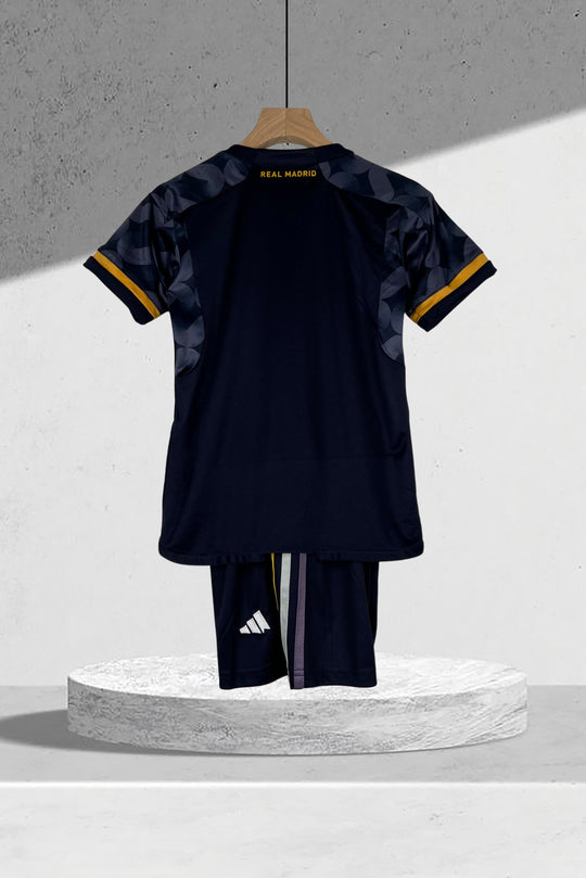 Real Madrid 2023–2024 Auswärtstrikot für Kinder