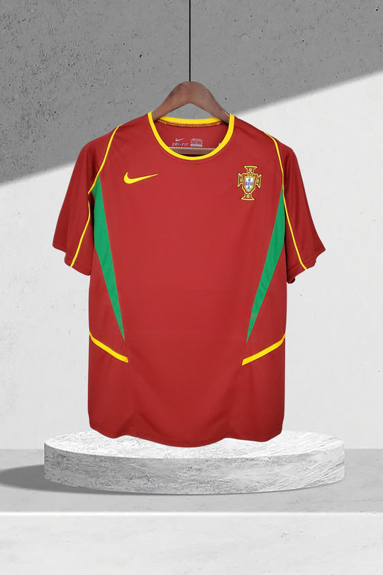 Portugal WM 2002 Heimtrikot