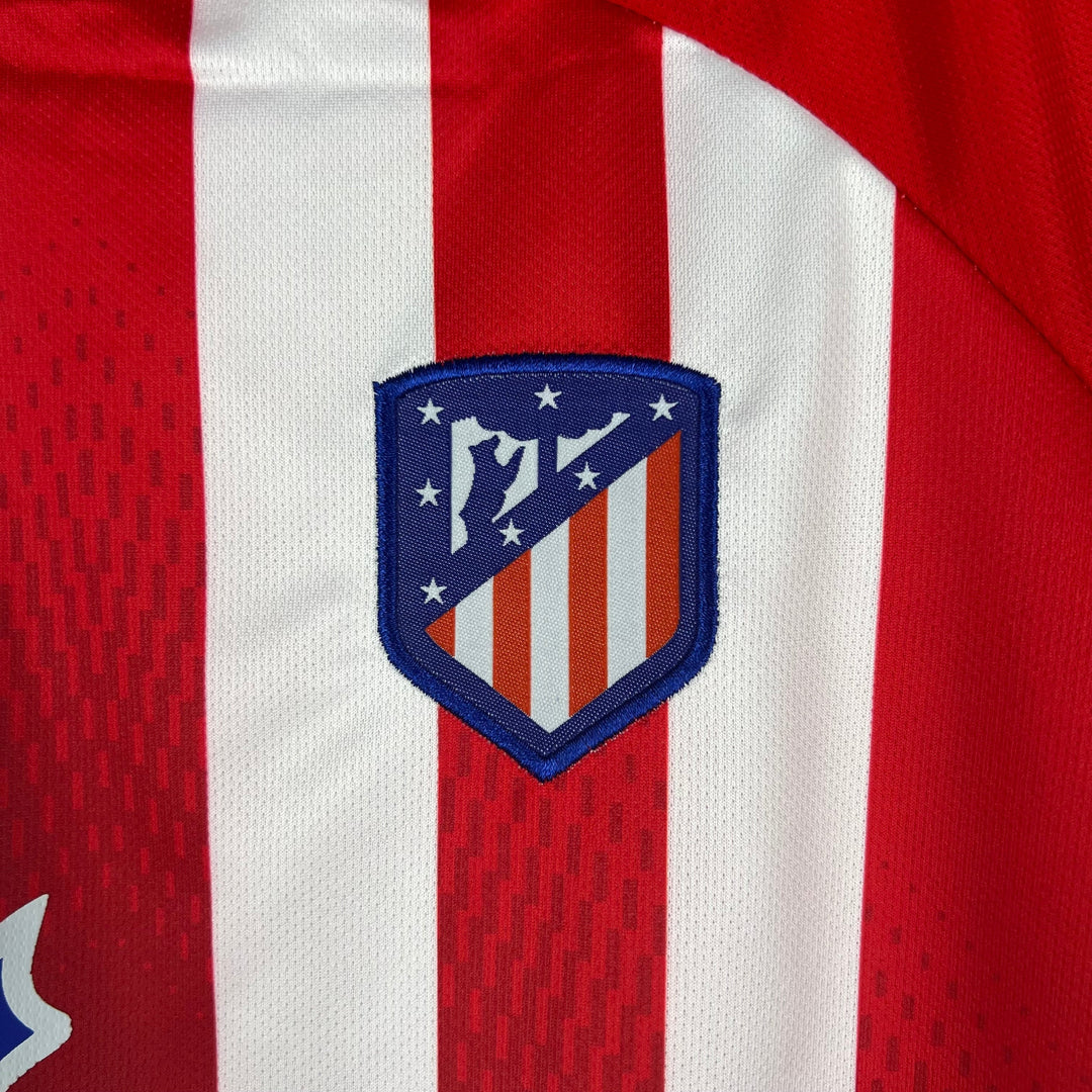 Atlético Madrid 2023–2024 Heimtrikot für Kinder