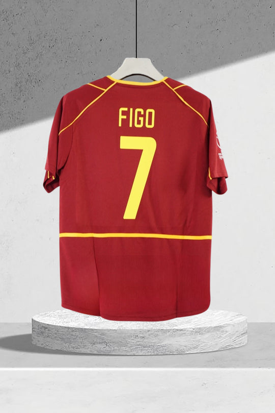 Portugal WM 2002 Heimtrikot