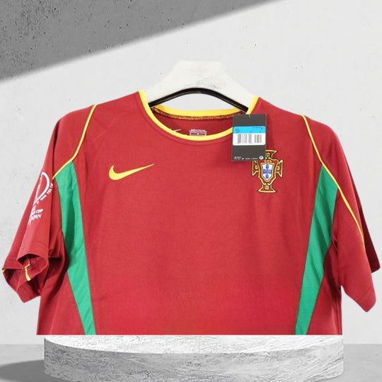 Portugal WM 2002 Heimtrikot