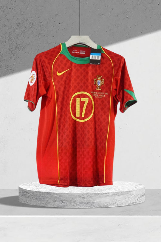 Portugal EM 2004 Finale Heimtrikot